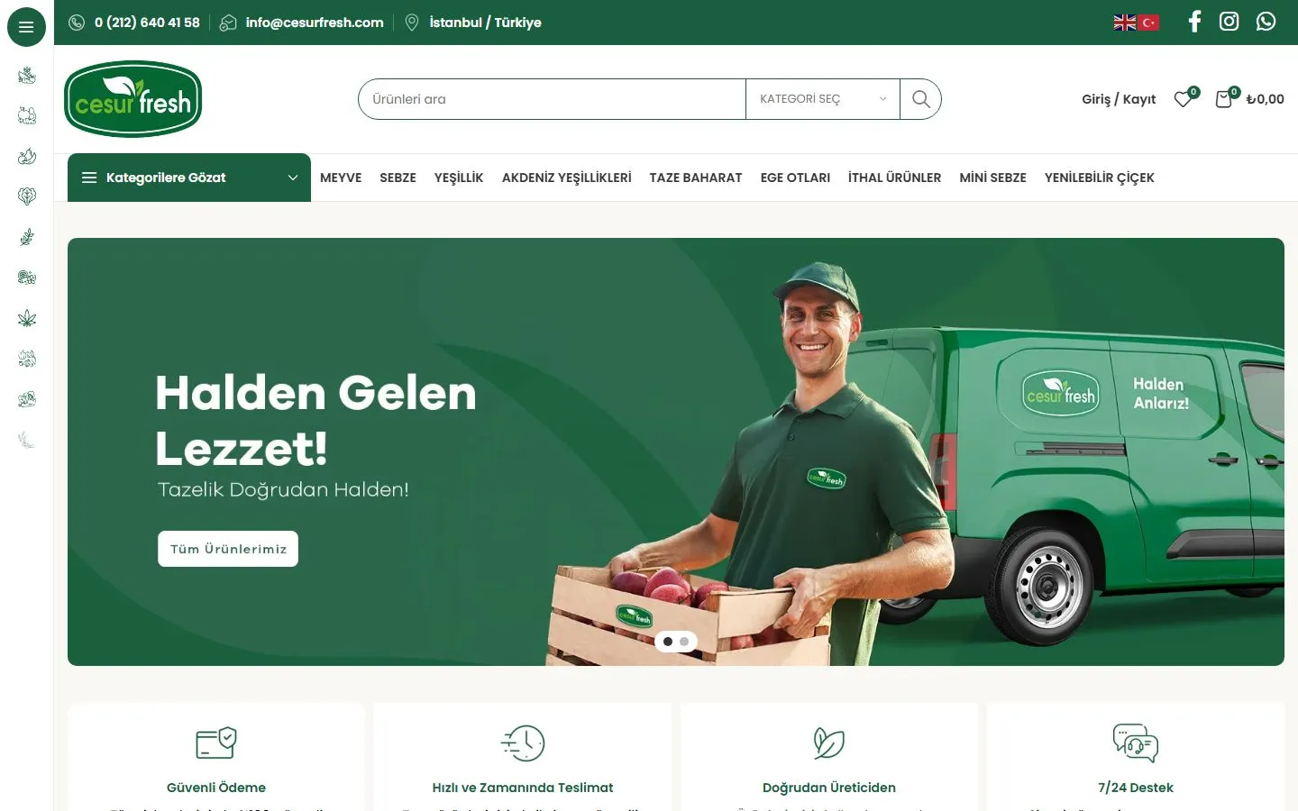 Cesur & Fresh Dijitalleşme Projesi
