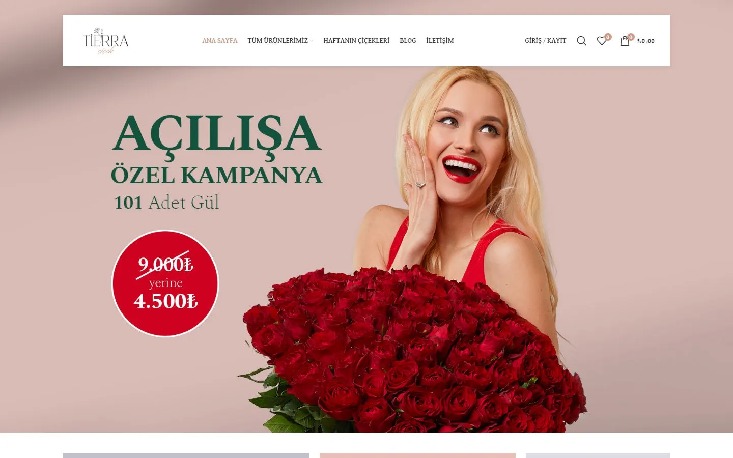Tierra ÇiçekE-Ticaret & Dijital Büyüme