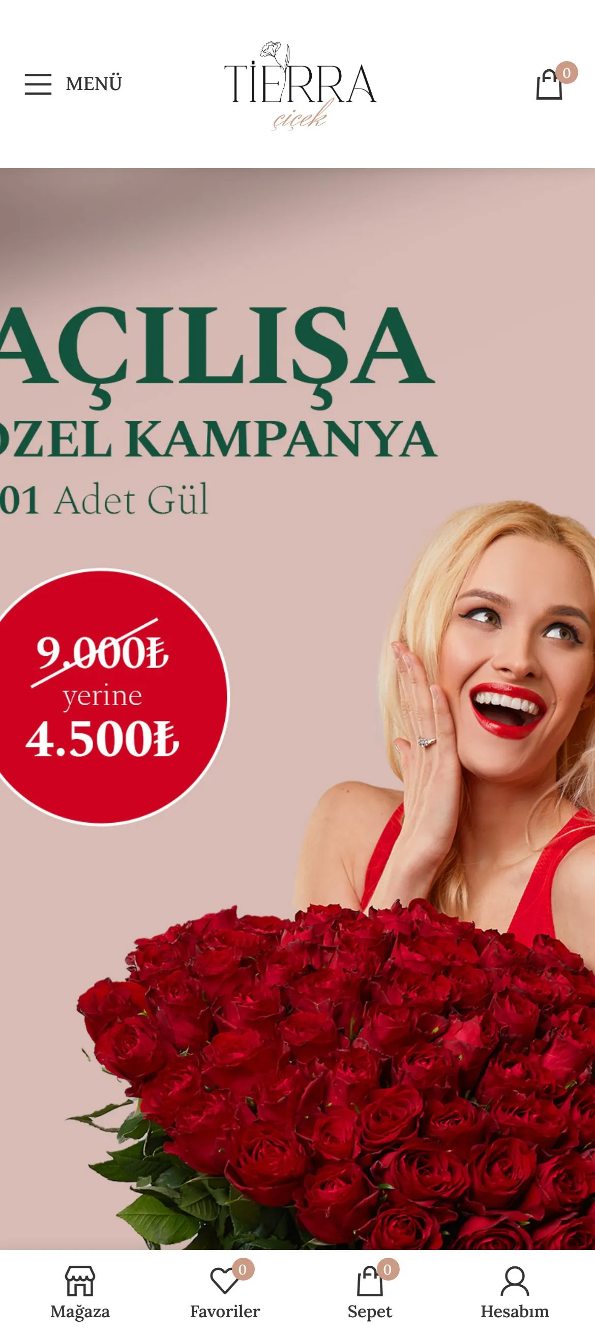 Tierra ÇiçekE-Ticaret & Dijital Büyüme
